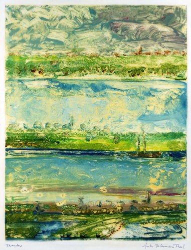 Flanders #1, 3 Views, 1976 Fritz Blumenthal Born Mainz, Germany 1913 Died Middletown, New York 2002